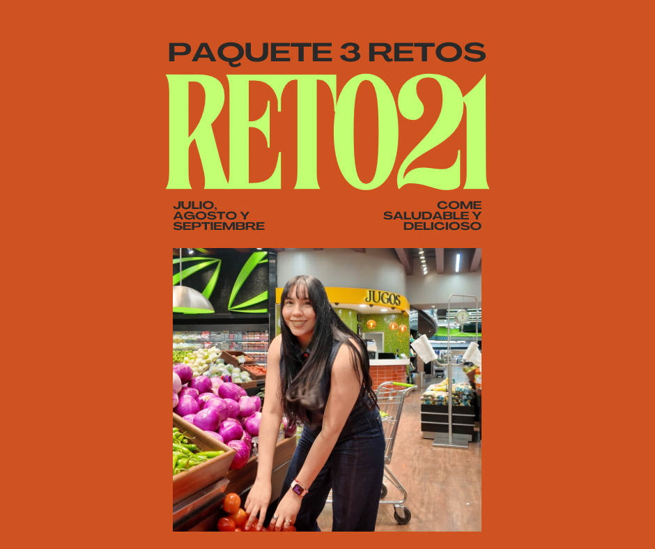 Paquete 3 Retos 21 días - Julio a Septiembre