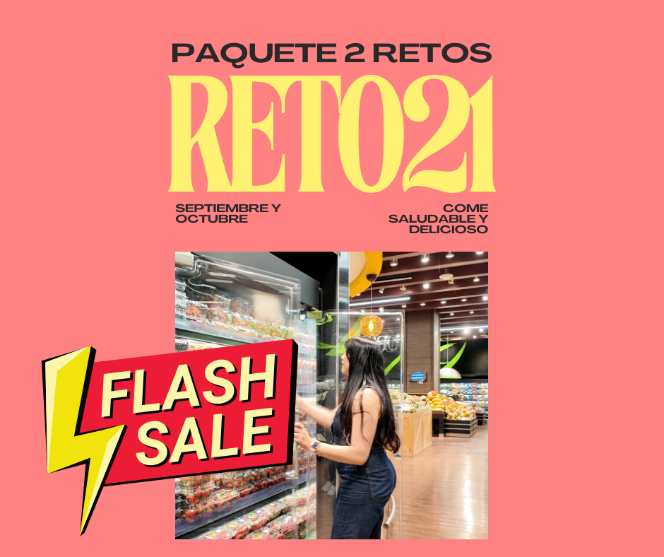 Paquete 2 Retos 21 días - Septiembre a Octubre